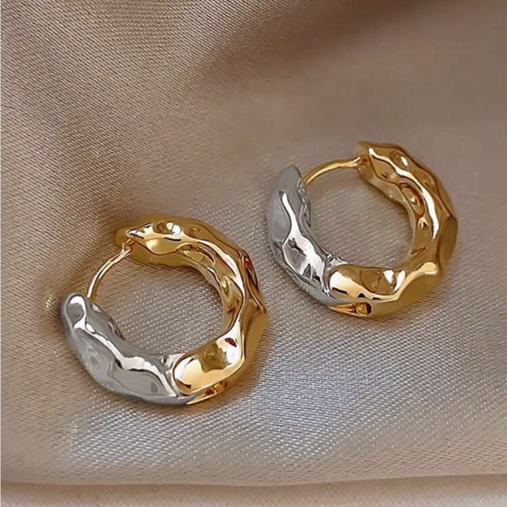 ✨Multi colored hoops